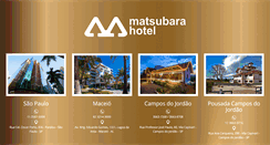 Desktop Screenshot of matsubarahotel.com.br